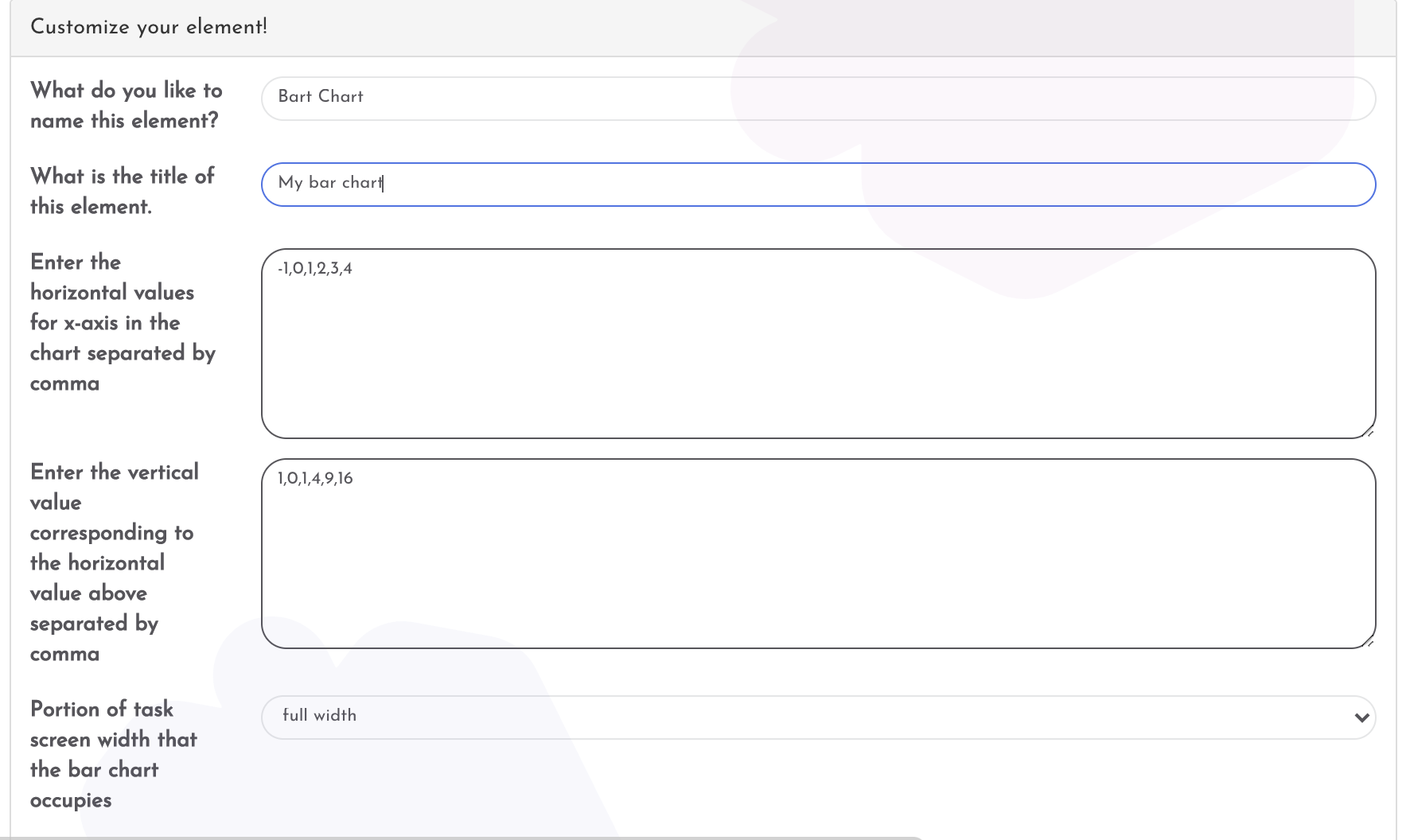 Component Config